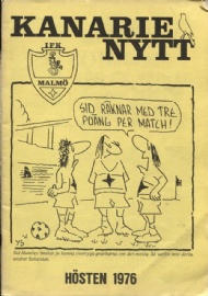 Sportboken - Kanarie nytt hsten 1976